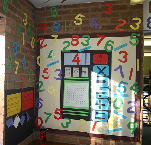 It can be hard to get creative with numeracy classroom displays.