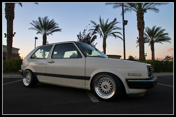 here is my golf got another set of wheels coming soon 