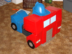 Optimus as truck