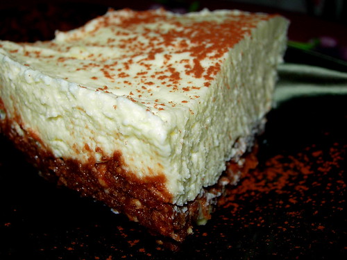 Chilled cheesecake