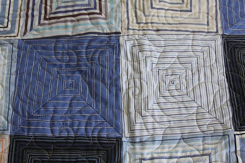 Recycled Upcycled Quilt- Very Cool Recycled Quilt :)