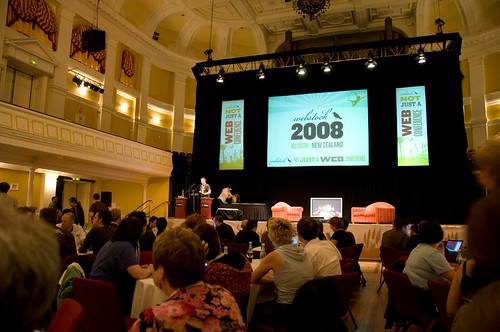 The Town hall during Webstock