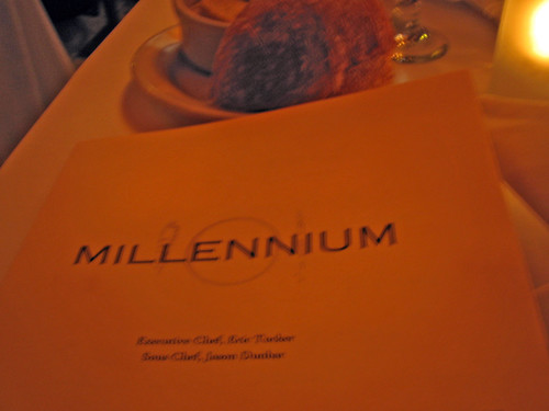 millennium menu