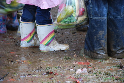 (and by this I mean RAIN and mud and boots) © Colleen Hilman