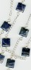 chain and stone necklace - sodalite squares001crop