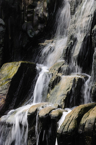 Waterfall near the seals