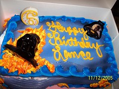 Lance's Star Wars cake