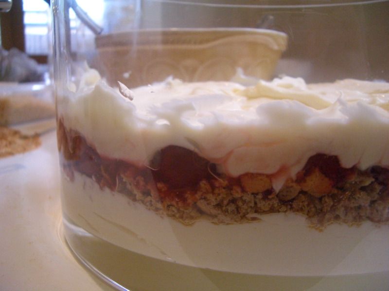 Cheesecake layer