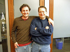Dave with Mike Artamonov