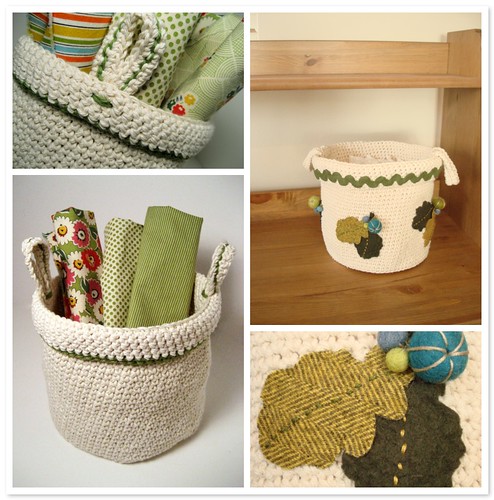 Little crochet basket