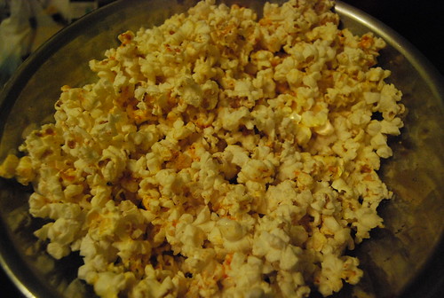 Popcorn with really good seasoning