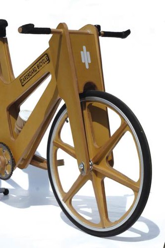 Cardboard Bicycle designed by Phil Bridge