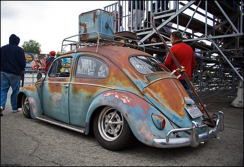 Patina Old shot from Hot VW Drag Day 3 15 09
