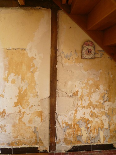 plasterwash on wall