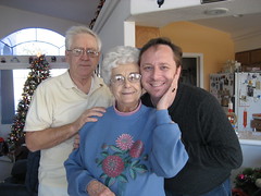 Dad, Grandma and Tim. (12/24/2007)