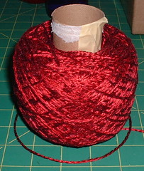 red silk yarn 2