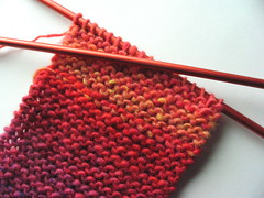Knitting photo by Wendi.