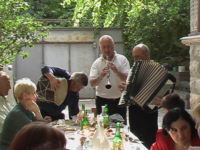 A little dinner music - Rustavi, Georgia