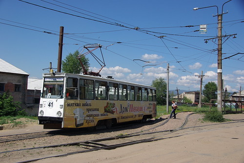 Ulan-Ude tram 71-605 41 ©  trolleway