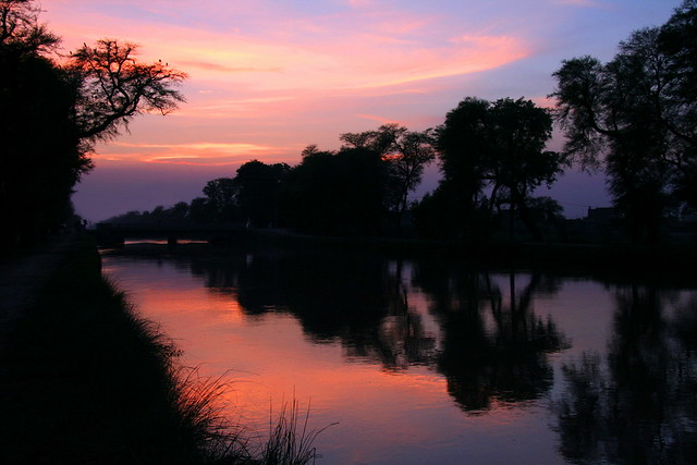After Sunset At Canal Satiana (Faisalabad)