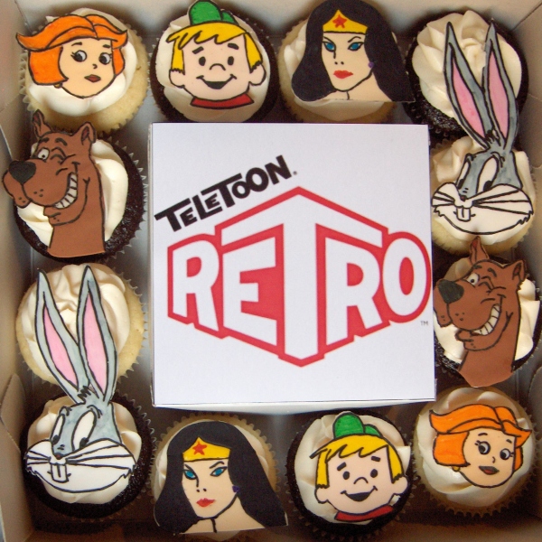 Teletoon Retro Cupcake Box