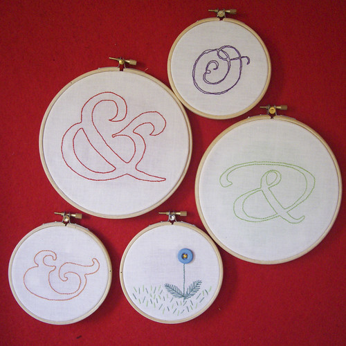 Embroidery examples