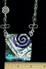 blue swirl dichroic pendant necklace scan with ru1
