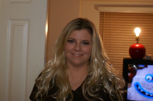 jessica simpson hair extensions. Me with Jessica Simpson Hair