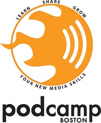 PodCamp Boston 3 draft logo