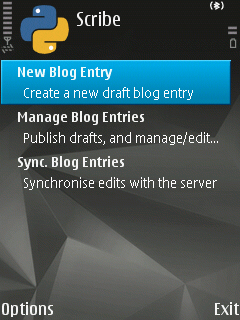 wordpress symbian