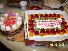 Nanay's 72nd Birthday cakes