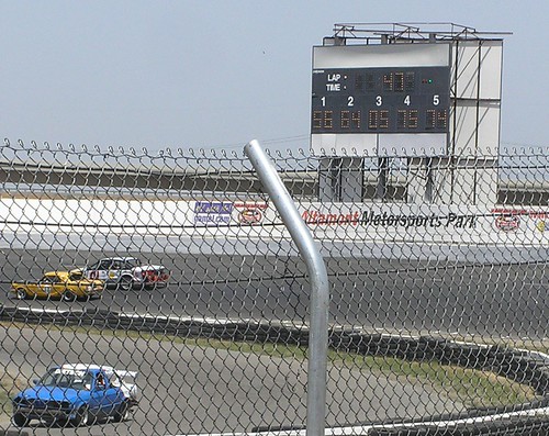Car #56 in the lead!
