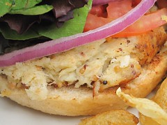 highland bakery - crab burger closest
