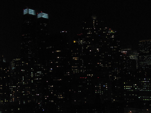 NYC Night Sky 1 Lincoln Center NYC Image GrrlScientist 2008 wallpaper 