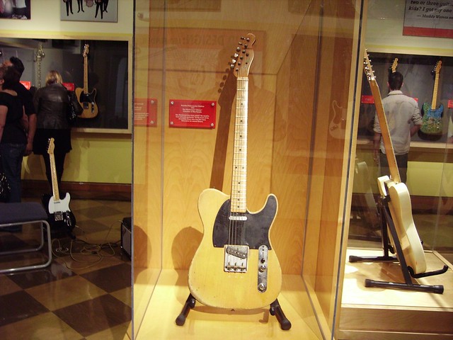 Fender Exhibit: Roy Buchanan's 1953 Fender Telecaster Serial #2324 named Nancy by Doctor Noe