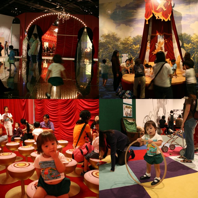 The Mozart interactive exhibit has 11 themed areas for children to compare life in the 18th century versus their own