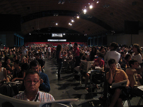 Audience for Allam/Waters at Meeting 2008