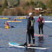 stand up paddle board race, Lake Okareka, Rotorua