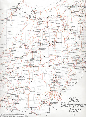 underground railroad map. Underground Railroad map