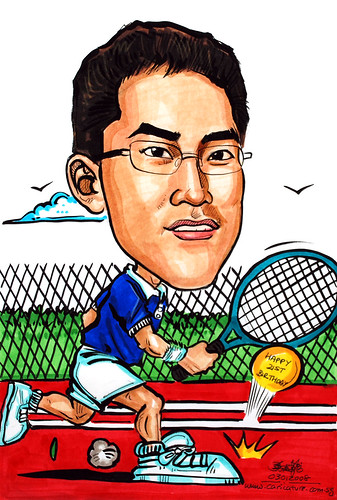 Caricature tennis 03012008