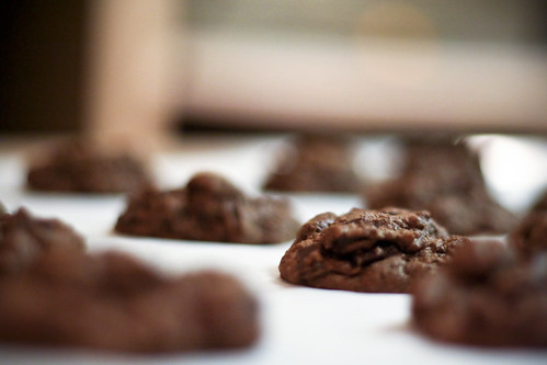 tiple chocolate espresso cookies