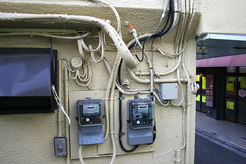 Electoric meters and wires
