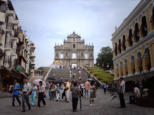 The Ruins of St. Paul's Cathedral in Macau By Rincewind42