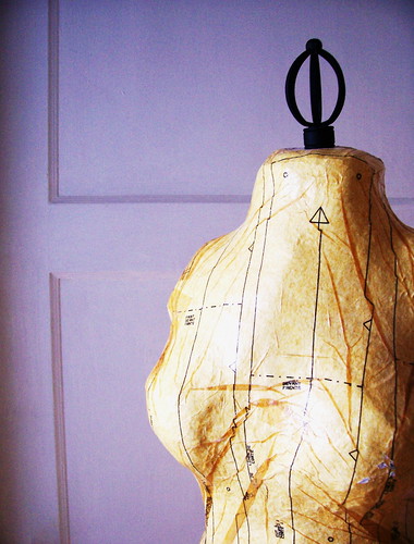 Paper Mache Dress Form