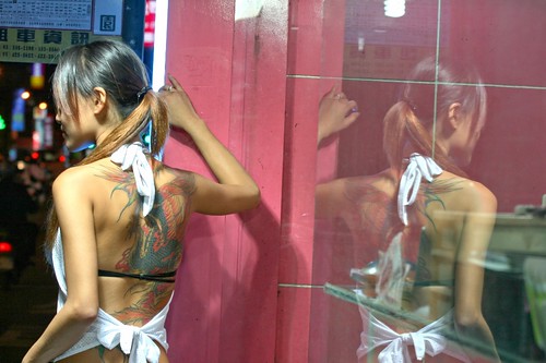 Betelnut Girl Taoyuan · Betelnut girl with tattoo 1 