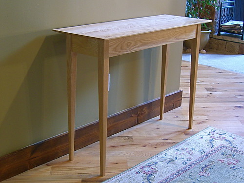 Entry Table Specs - by Todd A. Clippinger @ LumberJocks.com ...
