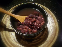 甜點－紫米紅豆