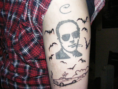 bat country tattoo by earley curley. From earley curley