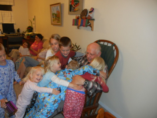 May 7 2011 grandkids and grandpa Bartholomew