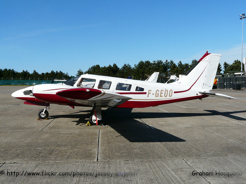 F-GEOO Piper PA-34-200T Seneca II by Jersey Airport Photography